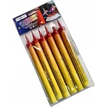 Dortová svíčka FONTÁNA NA FONTÁNA DORT, 6 KUSŮ