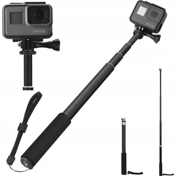 Příslušenství pro videokameru Selfie tyč Tech-protect pro GoPro Hero, černá