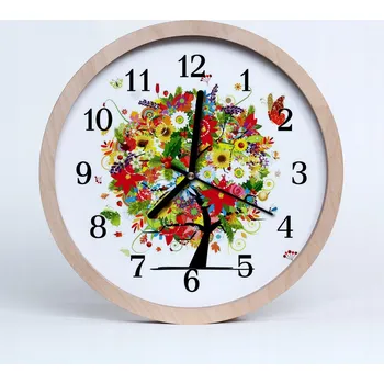 Hodiny Nástěnné hodiny Tulup vícebarevné 20 cm