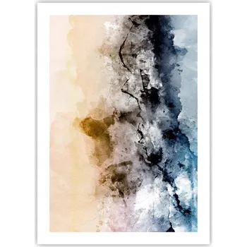 Obraz Plakát bez rámu do obýváku ložnice 50x70 abstrakce moderní módní obraz