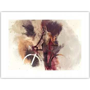 Obraz Obraz plakát do obýváku ložnice 40x30 abstrakce foto na zeď bez rámu