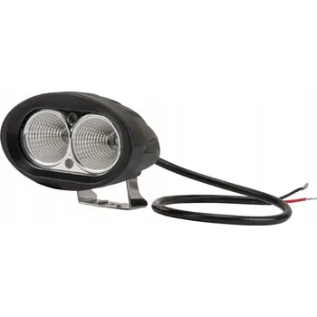Přídavný světlomet LED pracovní lampa, oválná, 20W 1800 lm 10/30V