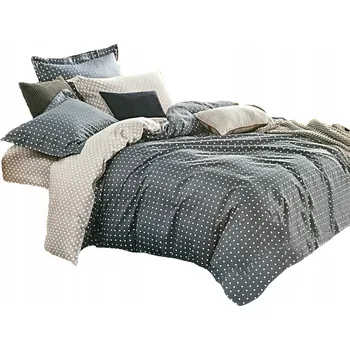 Povlečení SATÉNOVÉ POVLEČENÍ BAVLNA 160x200 BAVLNA 100 SADA 3 DÍLŮ POVLAKY NA POLŠTÁŘE 70x80 LÁTKA 125