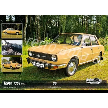 Pohlednice č. 35 - ŠKODA 120 L (1976)