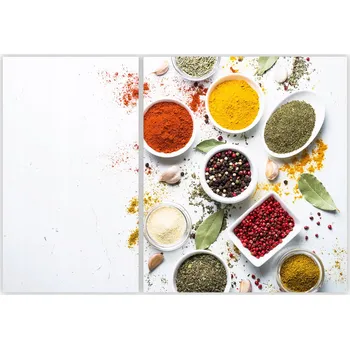 Kuchyňské prkénko Skleněná Ochranná Deska a Krájecí Prkénko | Indukce, Sporák ds-0480