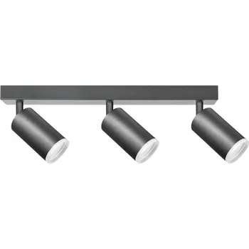 Sanico lišta, lampa nástěnná/stropní LOFT LONDON 3xGU10 39 cm černá 327710