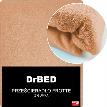 Prostěradlo Prostěradlo s Gumou 160x200 Froté Prodyšné Nežmolkuje se Polské