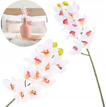 umělá květina UMĚLÉ KVĚTINY JAKO ŽIVÉ do vázy na balkon orchidej kytice umělý květ