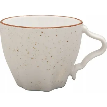 LUBIANA STONE AGE BÉŽOVÁ ŠÁLEK 250 ML MODERNÍ S PUNTÍKY