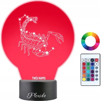 Lampička Plexido vícebarevná Noční lampa