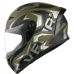 VEMAR SILNIČNÍ PŘILBA GHIBLI WARRIOR KHAKI / ČERNÁ VELIKOST XL