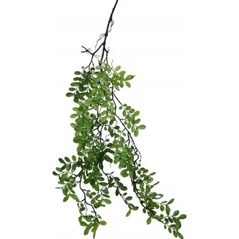 umělá květina Gumový převis s listy - dekorativní závěs 95 cm