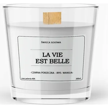 Svíčka Sójová vonná svíčka La Vie Est Belle VitaFarm 1 ks