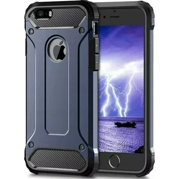 Pouzdro na mobilní telefon Zadní Kryt Pskom pro Apple iPhone 5, iPhone 5S, iPhone SE, modrý