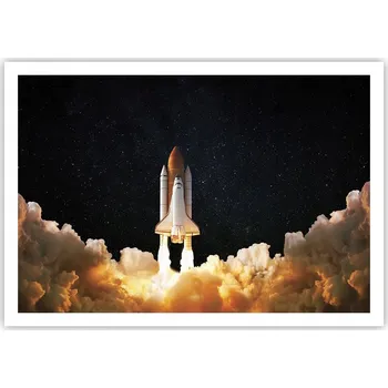 Obraz Plakát na zeď bez rámu 100x70 kosmos obraz plakáty do obývacího pokoje ložnice