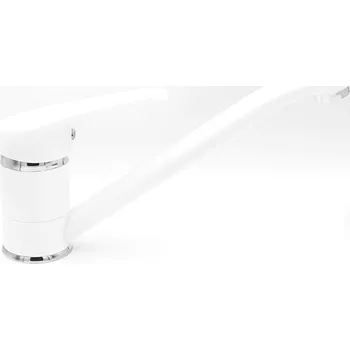 Vodovodní baterie Stojánková kuchyňská baterie Gamma Rox bílá, granit