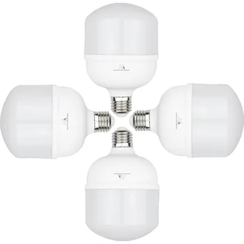 Žárovka 4x LED ŽÁROVKA E27 28W 2940lm 6500K STUDENÁ BÍLÁ