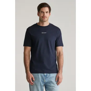 Pánské tričko TRIČKO GANT GRAPHIC SS TSHIRT EVENING BLUE