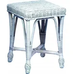 Taburet RattaNeo bílý 46 cm