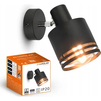 Nástěnné svítidlo Nástěnné svítidlo Luxolar černé E27 60 W