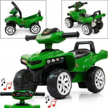 Dětské vozidlo ODRÁŽEDLO CHODÍTKO 3v1 AUTÍČKO DĚTSKÉ AUTO SVĚTLA MELODIE