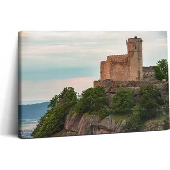 Obraz Fotoobraz Plátno do posilovny Dřevěný rám Zámek Chojnik Jelení Hora