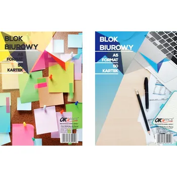 Blok Blok A5 OK Office, 50 listů