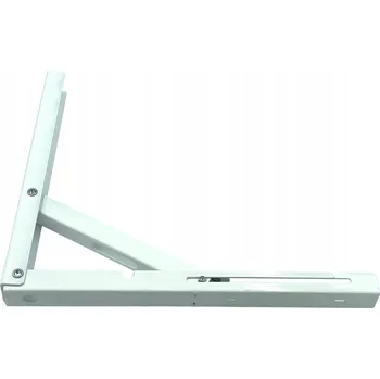 Úhloměr SKLÁDACÍ DRŽÁK POLICE / DESKY 300 BÍLÝ ÚHELNÍK