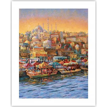 Obraz Obraz plakát na zeď bez rámu 40x50 architektura plakáty do obývacího pokoje