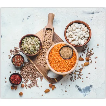 Kuchyňské prkénko Skleněná Ochranná Deska a Krájecí Prkénko | Indukce, Sporák ds-0187