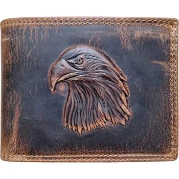 Peněženka Kožená peněženka Orel 3D