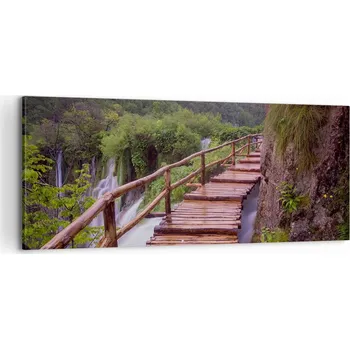 Obraz Foto obraz na plátně 100x40 krajina obývací pokoj ložnice na zeď velký