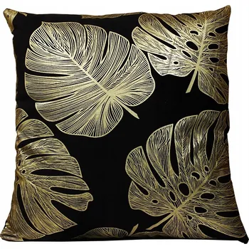 Polštář POVLAK s vložkou POLŠTÁŘ VELVET 40x40 monstera