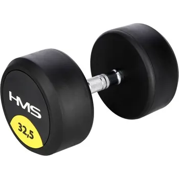 Pogumovaná jednoruční činka HMS HG Pro 32,5 kg