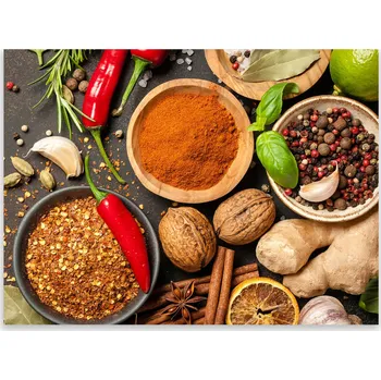 Obraz Skleněná Ochranná Deska a Krájecí Prkénko | Indukce, Sporák ds-0147