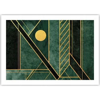 Obraz Plakát bez rámu do obývacího pokoje ložnice 70x50 abstrakce moderní módní obraz