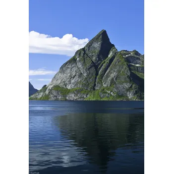 Obraz Plakát Norský fjord 7 bez rámu 20 x 30 cm