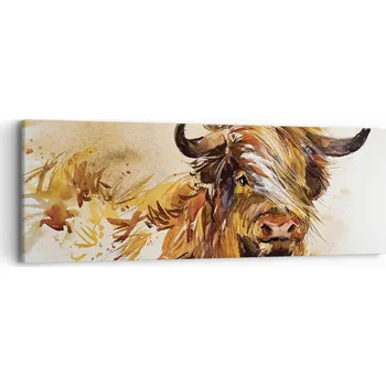 Obraz Obraz na plátně do obýváku ložnice 90x30 zvířata foto obrazy na zeď