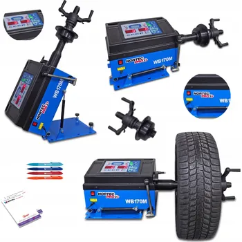 Sada na opravu pneumatiky NORTEC PRO super mobilní VYVAŽOVAČKA KOL wb170m