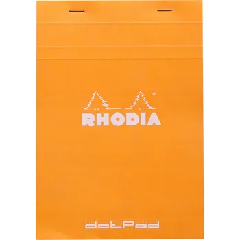 Blok Blok Rhodia N°16 A5 14,8x21 cm, puntíky, oranžový