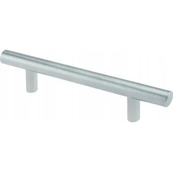 Nábytkové kování NÁBYTKOVÁ ÚCHYTKA RELING, PRO SKŘÍŇKU ZÁSUVKY TYČOVÁ INOX 192 MM 19,2 CM