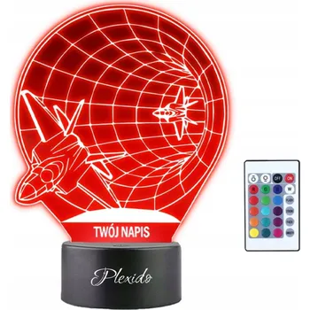 Lampička Noční lampa Plexido vícebarevná