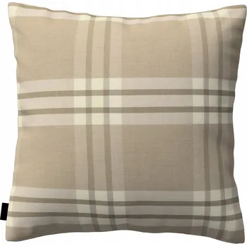 Povlak na polštářek Dekoria Povlak na polštář 43x43 v odstínech hnědé