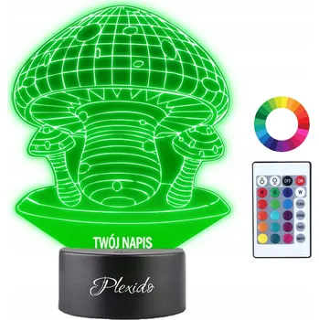 Lampička Plexido vícebarevná Noční lampa