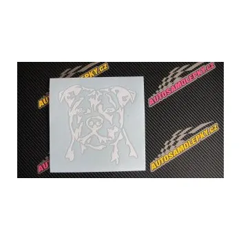 Polep vozidla Pes 143 levá Stafordširský bulteriér (12 - zelená) SAMOLEPKA NA AUTO, NÁLEPKA, FÓLIE, POLEP, TUNING, VLASTNÍ TEXT, TISK, AUTOSAMOLEPKY.cz, POLEPY, OBRÁZEK, LOGO, 3D STICKERS