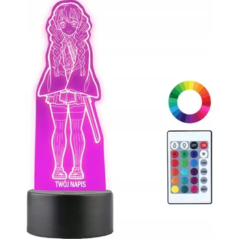 Lampička Plexido vícebarevná Noční lampa