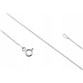 Řetízek Jemný stříbrný DLOUHÝ řetízek ANKIER 55 cm