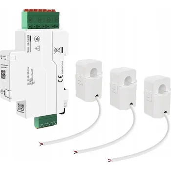 Měřič spotřeby Třífázový elektroměr s měřením spotřeby i výroby, s transformátorem 120A, WiFi, TUYA