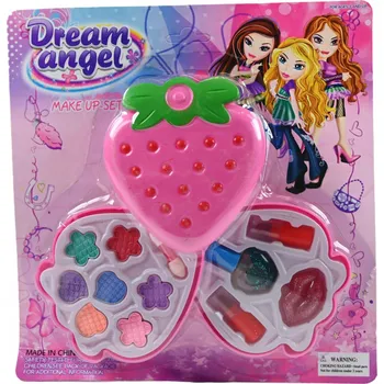kreativní sada SADA KOSMETIKY PRO DĚTI NA MALOVÁNÍ OBLIČEJE A LÍČENÍ PRO PANENKY