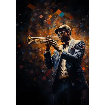 Plakát Plakát Symfonie pro Trubku bez rámu 70 x 100 cm